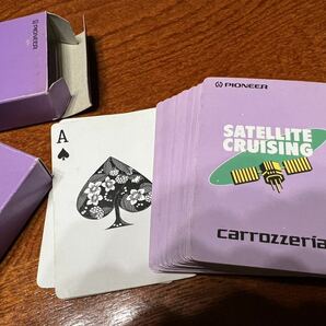 PIONEER carrozzeria カロッツェリア トランプ カード 未使用 2箱 ノベルティ 昭和レトロ 当時もの 骨董品の画像3
