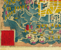 古地図　京都府区組分細図（明治12年）　拡大印刷　111×162cm　_画像3