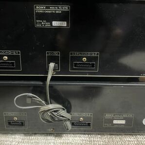 【ジャンク品】 SONY ソニー システムコンポ ST-V715TV/TA-V715/CDP-M59/SEQ-V715/TC-V715 、PS-V705まとめてセット オーディオセット の画像4