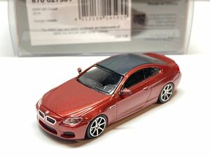 Minichamps BMW M6 Coupe 6シリーズ 1/87 F13