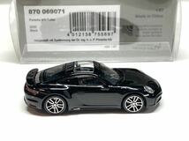 Minichamps Porsche 911 (992) Turbo ポルシェ ターボ ブラック 1/87_画像3