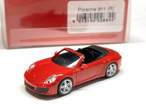 Herpa Porsche 911 (991) Carrera Cabriolet ポルシェ カレラ カブリオレ 1/87