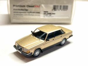 PCX87 Volvo 240 ボルボ ベージュメタリック 1/87