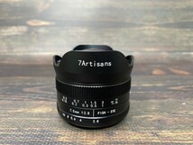 7Artisans 7.5mm F2.8 ED 魚眼レンズ マイクロフォーサーズマウント #34_画像2