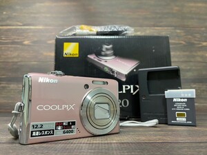 Nikon ニコン COOLPIX クールピクス S620 コンパクトデジタルカメラ 元箱付き #11