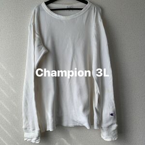 Champion 長袖Tシャツ ロンT チャンピオン アメカジ スポーツ　3L