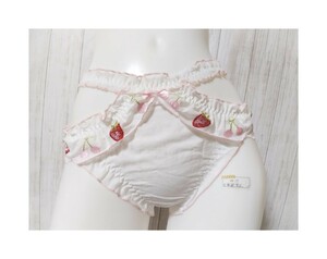 * new goods * S shorts white strawberry Sakura .. frill roli bread . strawberry Cherry 