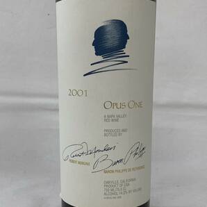 ②注目！【ナパ プレミアムワイン】Opus ONE オーパスワン 2001 750ml 14.2% 長期ワインセラー保管の画像2