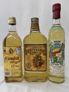 【古酒 テキーラ各種3本セット　センテナリオ　クエルボ　レポサド　各500ml〜750ml 】