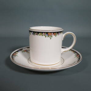 ウェッジウッド WEDGWOOD カップ＆ソーサ3種3客セット CAVENDISH/OSBORNE/COLORADO 金彩 ボーンチャイナ★美品の画像6