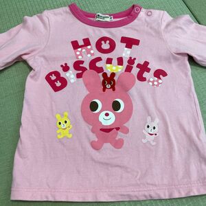 ミキハウス 長袖Tシャツ ロンT ホットビスケッツ