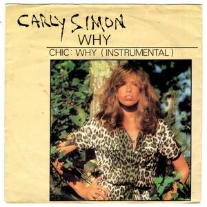 DISCO FUNK.SOUL45★Carly Simon / Why / MURO / KOCO / NORI / 7インチ / 