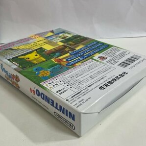 任天堂 N64 ニンテンドー64 箱説明書付き 接点洗浄済 ピカチュウげんきでちゅう SAKA3の画像6