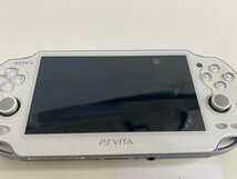 動作確認済　SONY　PS VITA　プレイステーションヴィータ　ホワイト　本体　SAKA10_画像5