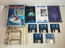 レトロPC　ソフト　IBM PS/V 3.5インチFD ウルティマ アンダーワールドII Ultima Underworld II Labyrinth of Worlds　付属品付き_画像1