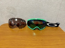 【USED】OAKLEY　ゴーグル　OAKLEY CANOPY PRIZM　スペアレンズ付き_画像2