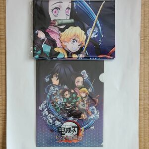 【非売品】鬼滅の刃　ヒノカミ血風譚　クリアファイル　B2布ポスター