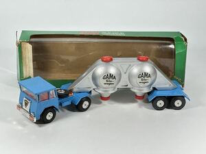 (s814) MINI GAMA 9191 FAUN Silo-wagen ミニカー 当時物