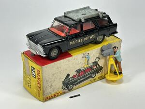 (s862) DINKY TOYS 281 PATHE NEWS CAMERA CAR ディンキー ミニカー 当時物 