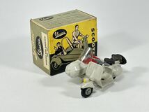 (s926) Tekno Vespa scooter MED SIDEVOGN DE LUXE 125 テクノ ベスパ スクーター ミニカー 当時物_画像1