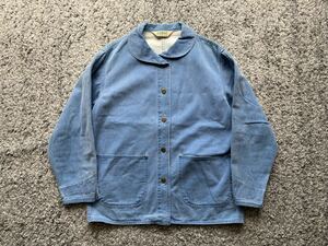 90s L.L.Bean USA製 ヘチマ襟 デニムジャケット M OLD☆ 80s gap army carhatt 筆記体 カバーオール トートバッグ ビンテージ