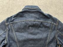 美品! 70s Lee リー USA製 黒タグ 101j デニムジャケット 38 ビンテージ ☆ 40s 50s levis carhatt 501 91-j 91-b カバーオール gジャン _画像9