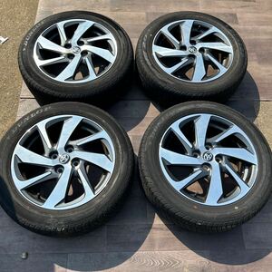 DUNLOP SP SPORT 溝アリ夏タイヤ！185 60 16 6J 45 アクアクロスオーバー純正ホイール