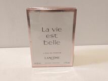 LANCOME ランコム LA VIE EST BELLE ラヴィエベル 50ml 香水 オーデパルファム 未開封_画像1