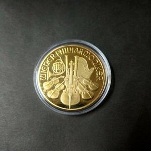 ウィーンフィルハーモニー ゴールド GOLD 金 金貨 24k ゴールドコイン ウィーン金貨
