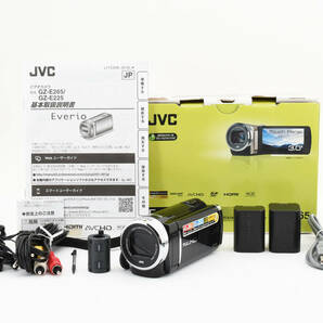 ★☆ 良品！ JVC Everio GZ-E265-B ブラック ビデオカメラ【付属品完備】★☆の画像1