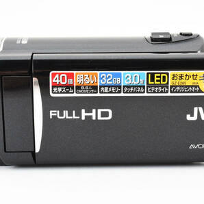 ★☆ 良品！ JVC Everio GZ-E265-B ブラック ビデオカメラ【付属品完備】★☆の画像4