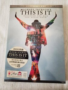 ☆●マイケル・ジャクソン THIS IS IT デラックス・コレクターズ・エディション（2枚組） DVD 新品未開封　Michael Jackson