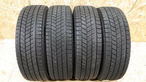 [石] 175/70R13 82Q BS ブリザック VRX3 4本SET 2021年製 LTタイヤ 冬タイヤ スタッドレス 個人宅不可 北海道発 ■ 中古品 タイヤ ■