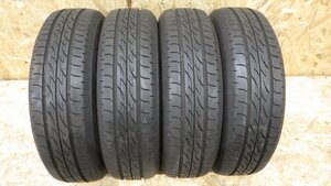 [石] 155/65R13 BS NETXRY ECO Pla 4本SET 2021年製 夏タイヤ サマータイヤ 個人宅不可 北海道発 ■ 中古品 タイヤ ■