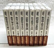 【即決】「教育基本法文献選集 1～8巻＋別巻 全9冊揃い」全巻初版 学陽書房 帯付き 鈴木英一 堀尾輝久 伊ヶ崎暁生 平原春好 神田修 島田修_画像2