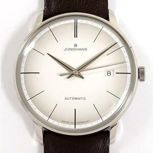 JUNGHANS ユンハンス マイスター 027 4050 00 メンズ 自動巻き SS/レザー 新品未使用