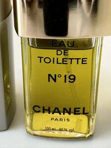 シャネル CHANEL オードトワレ No 19 EDT 香水 100ml 残量多　保管品【6322】