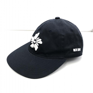 【中古】NICK GEAR N FLOWER LOGOキャップ ネイビー FREE ニックギア [240024451766]