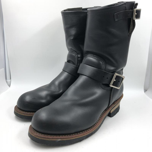 【中古】RED WING 06年製 2268 エンジニアブーツ ブラック サイズ8 1/2 レッドウィング[240024456965]