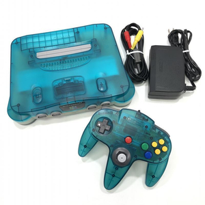 【中古】本体）NINTENDO64(ニンテンドウ６４)本体　クリアブルー[240024458149]