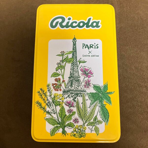 Ricola (リコラ) スイスハーブキャンディ　パリ限定缶 【空き缶】