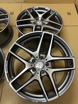 中古ホイール４本セット メルセデスベンツ GLC W253 AMG 純正アルミホイール 19インチ 8J×19H2ET38 5H PCD112 4本 MERCEDES-BENZ AMG _画像5