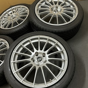 ホイール付タイヤ４本セット ENKEI RS05 18×7.5JJ+50 PCD114.3 215/45/18 TOYO タイヤは良好な状態です ENKEI RS05 ENKEI RS05の画像4