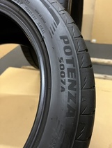 中古タイヤ2本セット　BRIDGESTONE POTENZA 245/45/17 2023年製(ほぼ新品のタイヤ_画像9