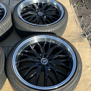 ホイール付タイヤ４本セット BBS LM タイプ アルファード・ヴェルファイア・エスティマ・クラウンマジェスタ・シーマ・ノアなど PCD114.3の画像8