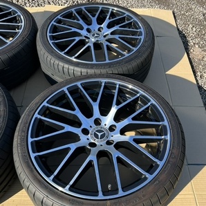 ホイール付タイヤ４本セット MERCEDES-BENZ AMG BBS メルセデスベンツ W218 W205 W222 Cクラス、Sクラス等用のほぼ新品タイヤです。9.5Jの画像6