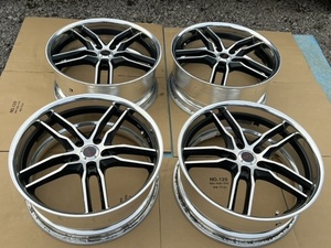 中古ホイール４本セット　WEDS 19×8JJ+42 PCD114.3 アルファード ヴェルファイア エスティマ クラウン マジェスタ 