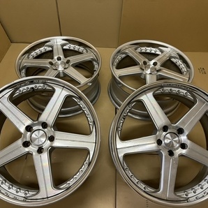 中古ホイール４本セット SSR アルファード・ヴェルファイア・エスティマ・クラウン・マジェスタなど 20×9+47 20×8.5+41 PCD114.3の画像2