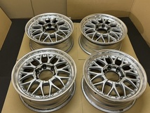 中古ホイール４本セット　SSR 18×7.5JJ+25 PCD139.7 中古ホイール４本セット　SSR 18×7.5JJ+25 PCD139.7 Y.MINOMURA _画像4