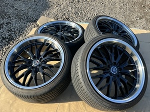 ホイール付タイヤ４本セット BBS LM タイプ アルファード・ヴェルファイア・エスティマ・クラウンマジェスタ・シーマ・ノアなど PCD114.3